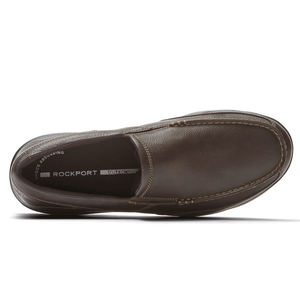 Rockport Singapore Mens Slip-On - City Play Two Brown - XP4587296